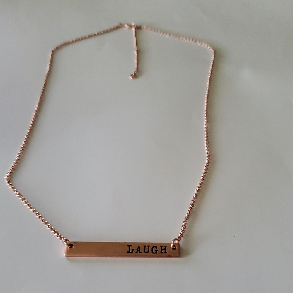 "Laugh" Adjustable Necklace